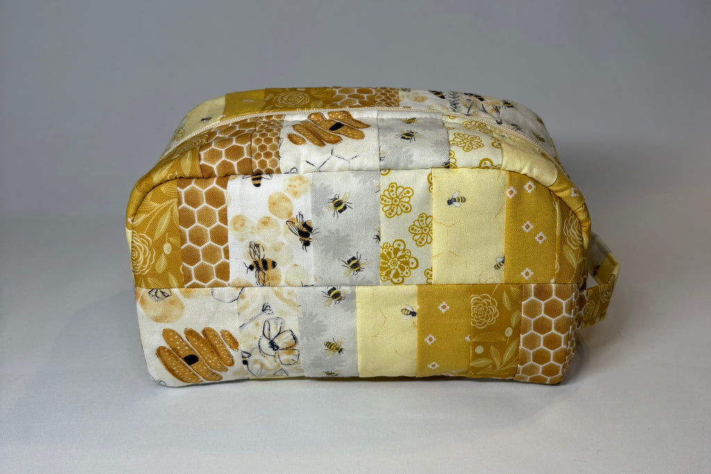 Honeybee Medium Makeup Bag
