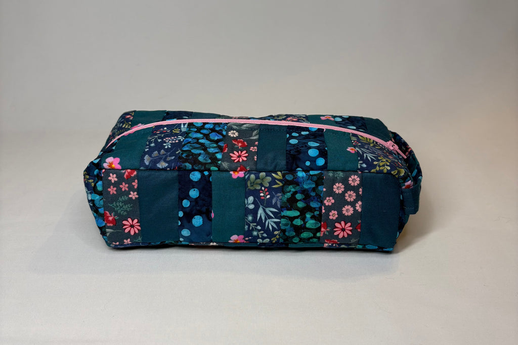 Navy Blush Brush Case