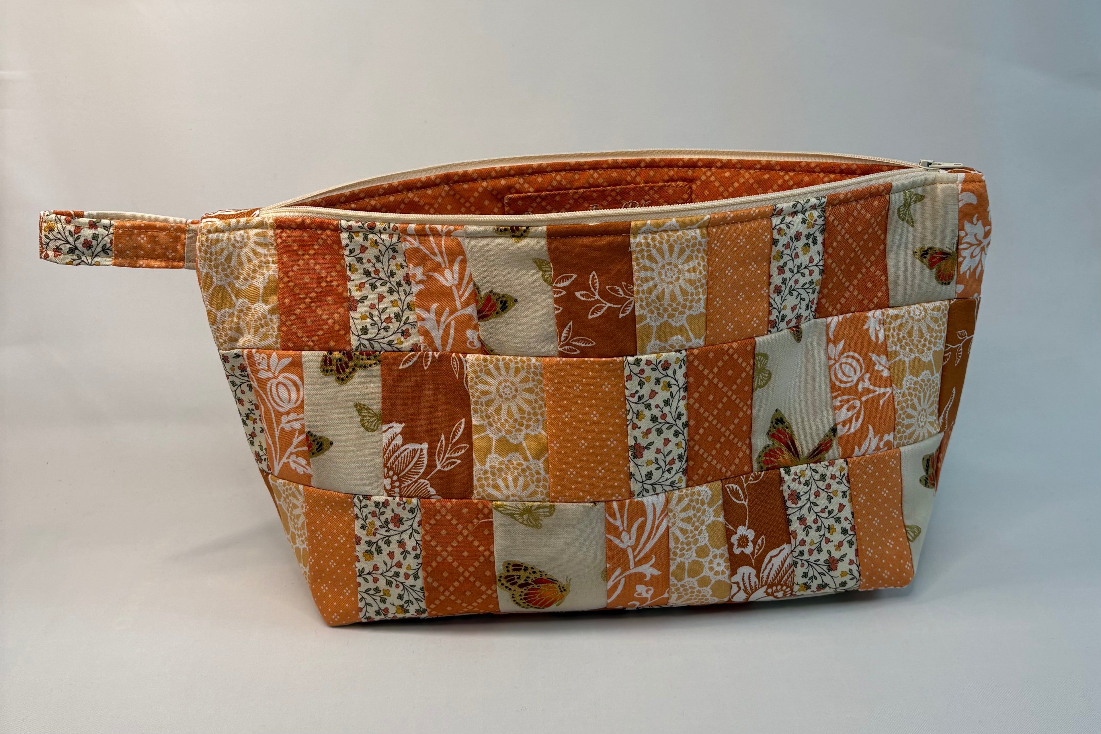 Orange Cream Boat Bag