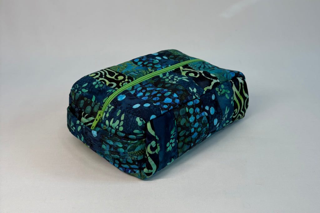 Emerald Navy Tiny Toiletries