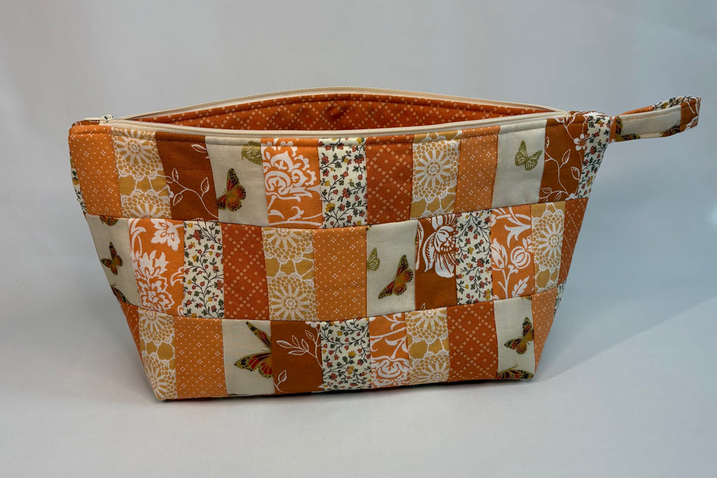Orange Cream Boat Bag