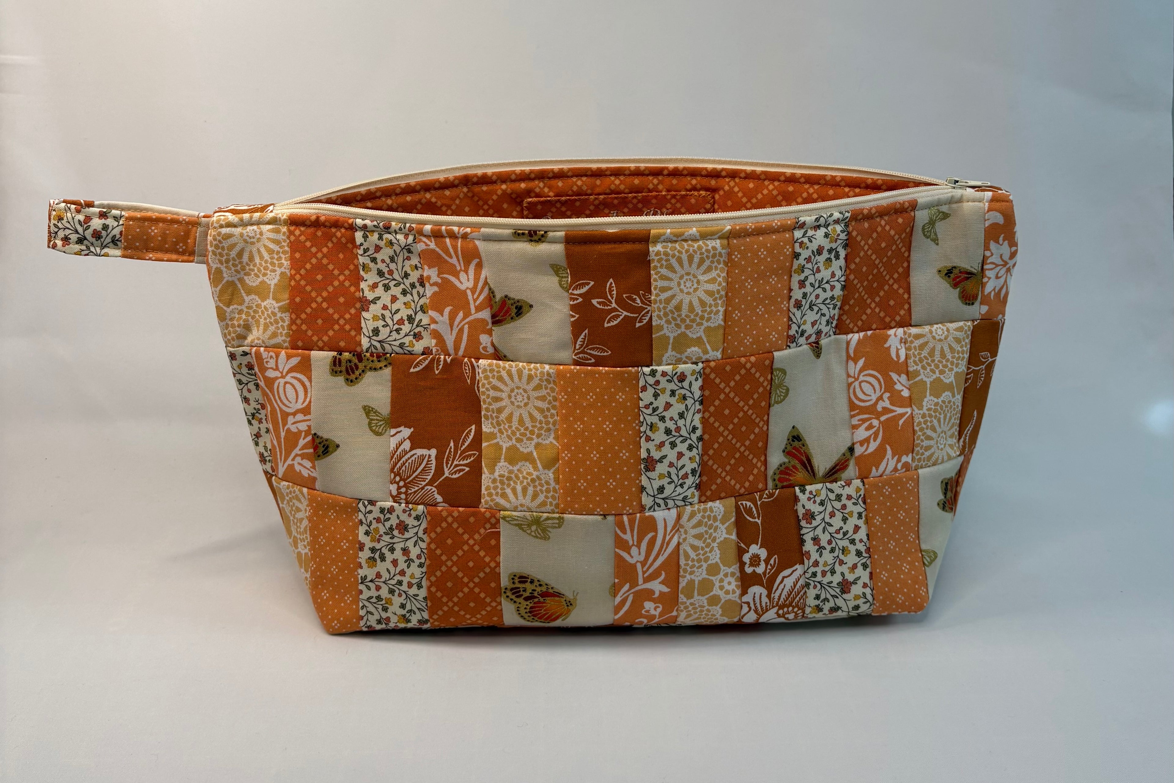 Orange Cream Boat Bag