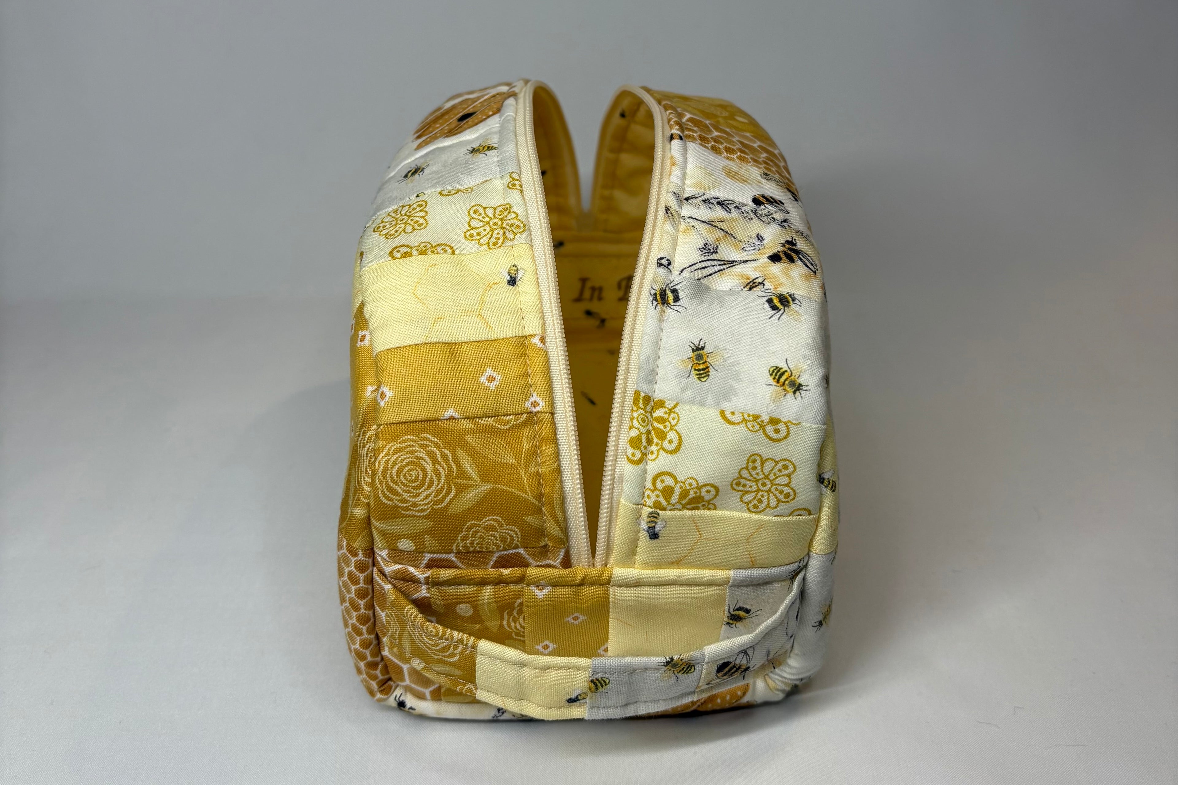 Honeybee Medium Makeup Bag