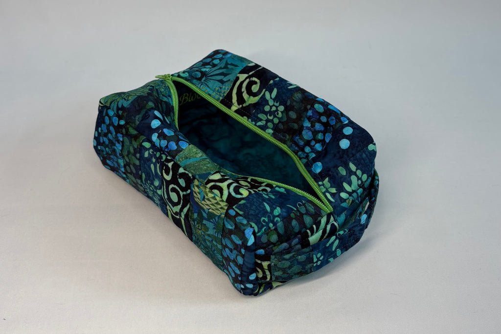 Emerald Navy Tiny Toiletries