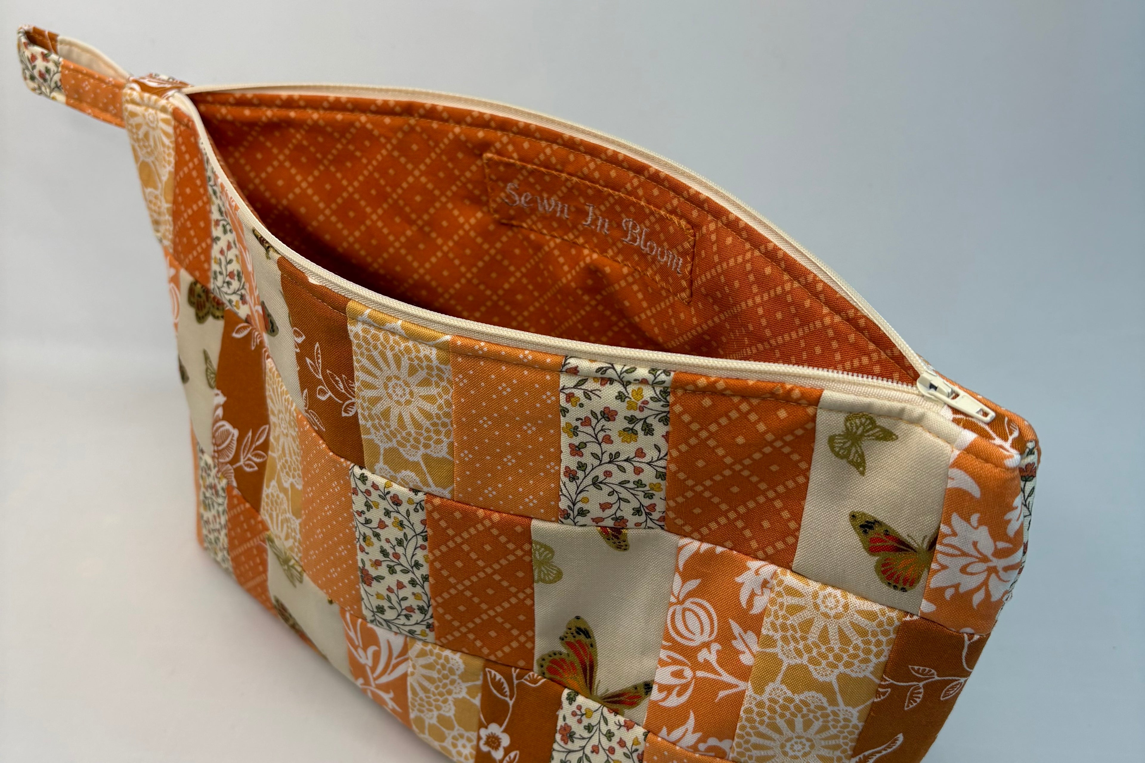 Orange Cream Boat Bag
