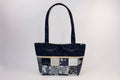 Navy Quilted Charm Purse
