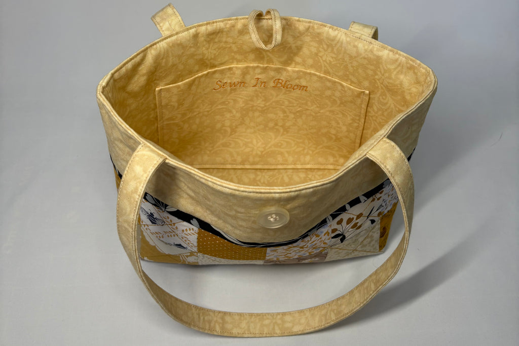 Pollen Quilted Charm Purse