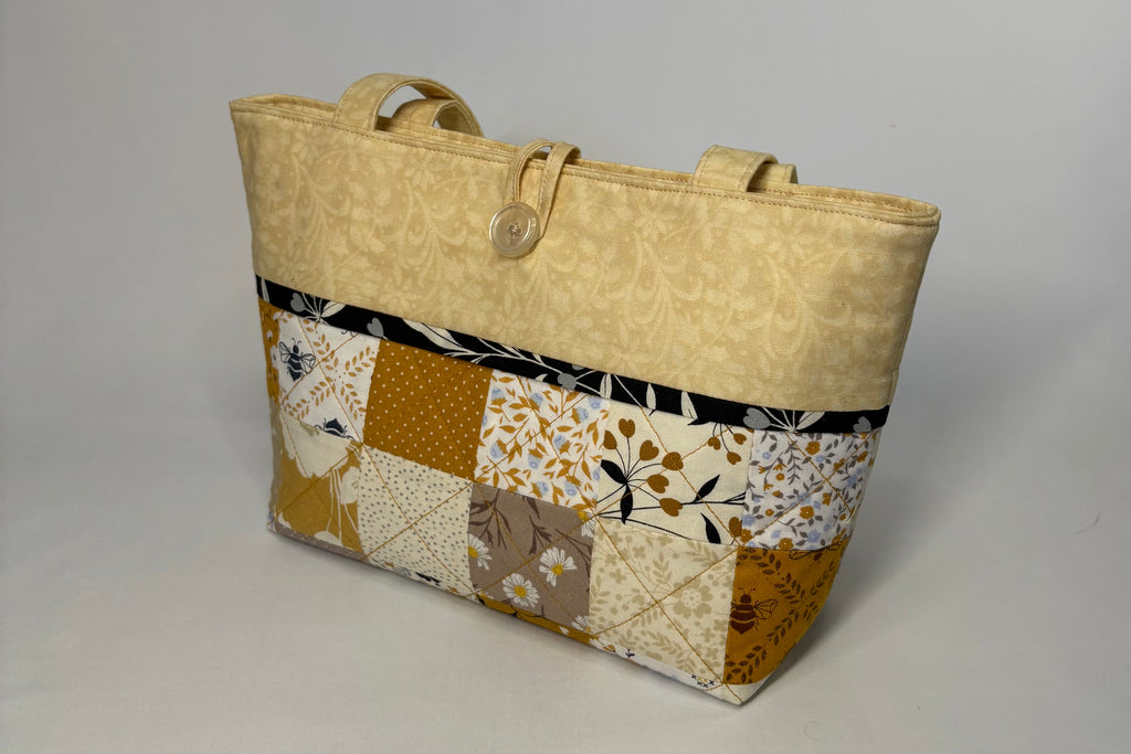Pollen Quilted Charm Purse