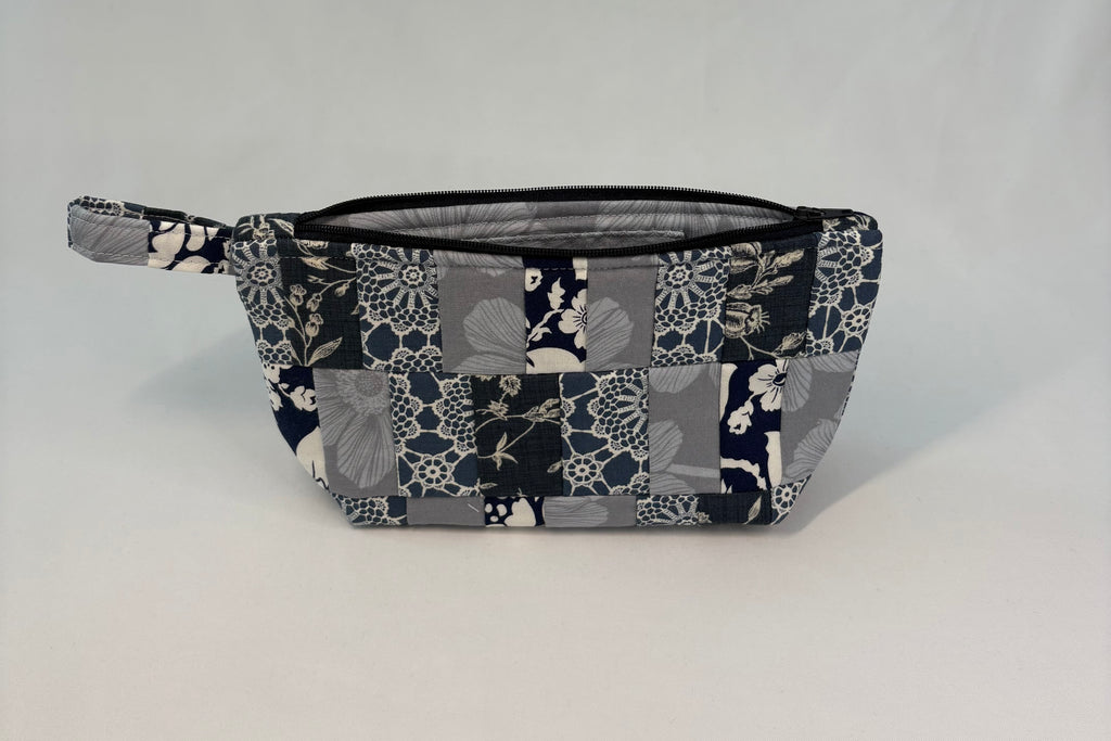 Navy Floral Wallet