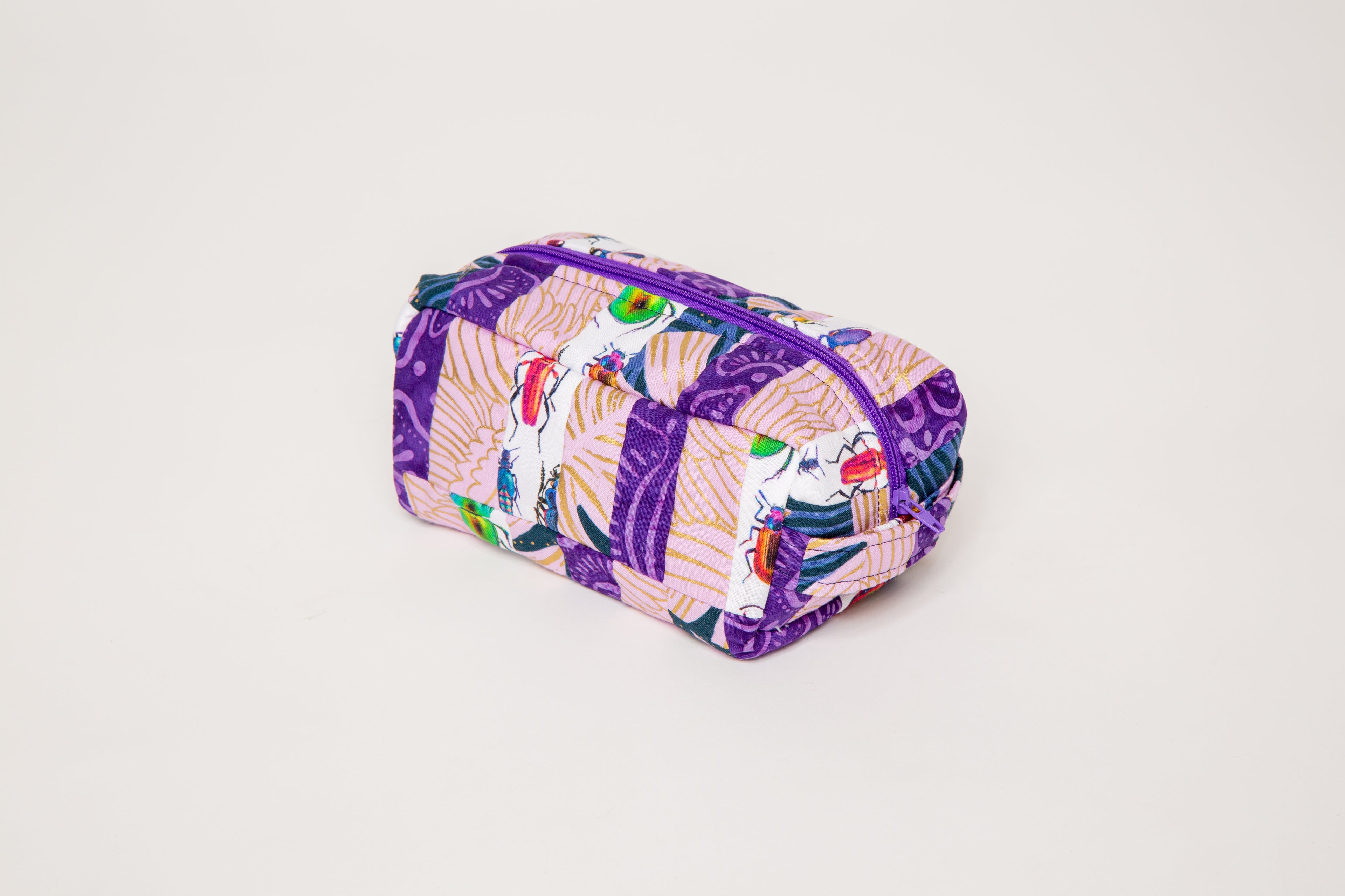 Violet Beetle Tiny Toiletries Bag