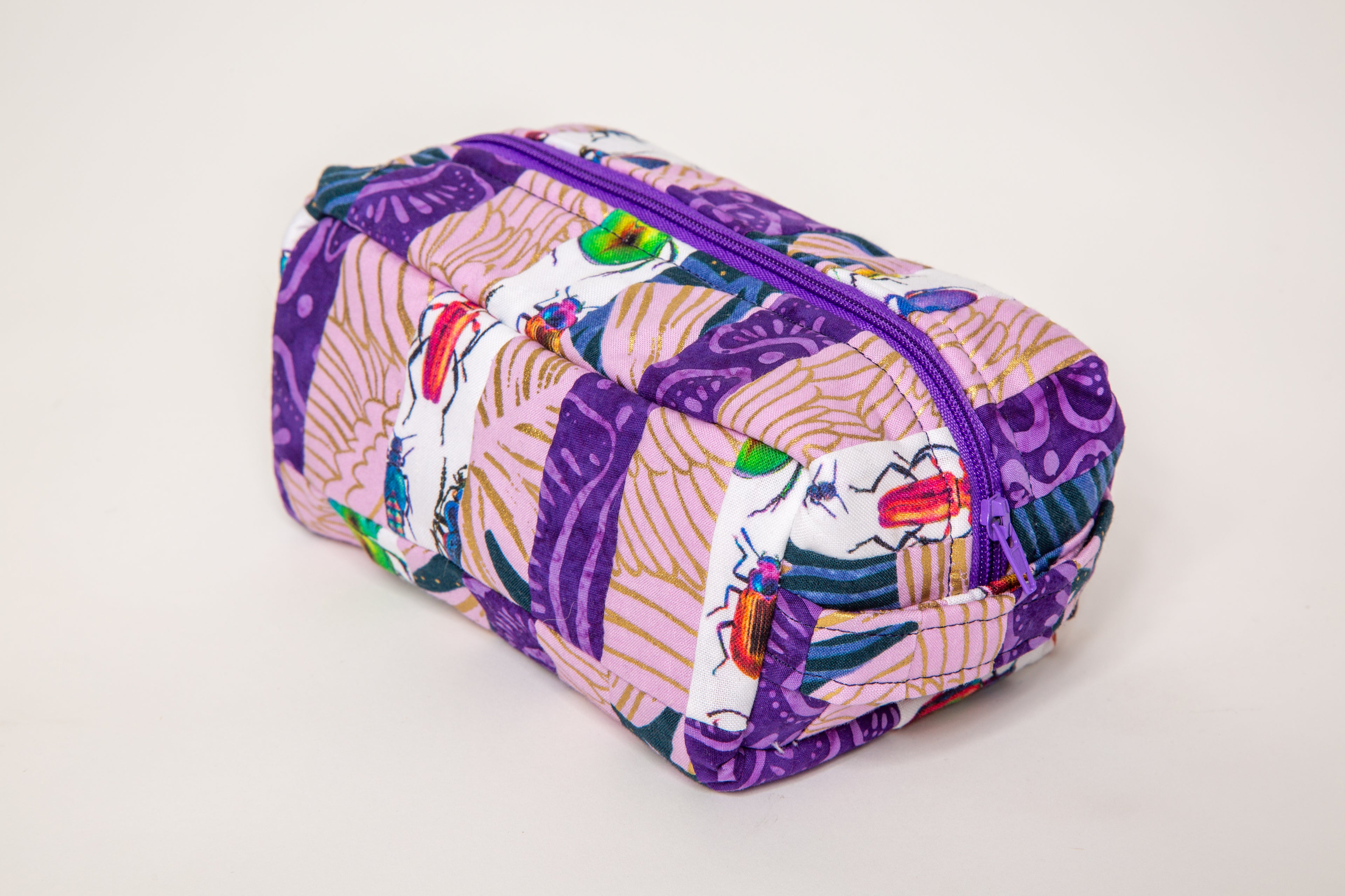 Violet Beetle Tiny Toiletries Bag