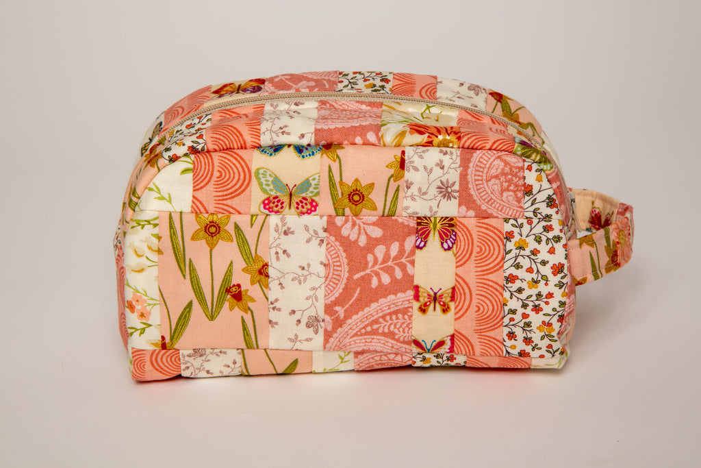 Bees and Butterflies Medium Makeup Bag