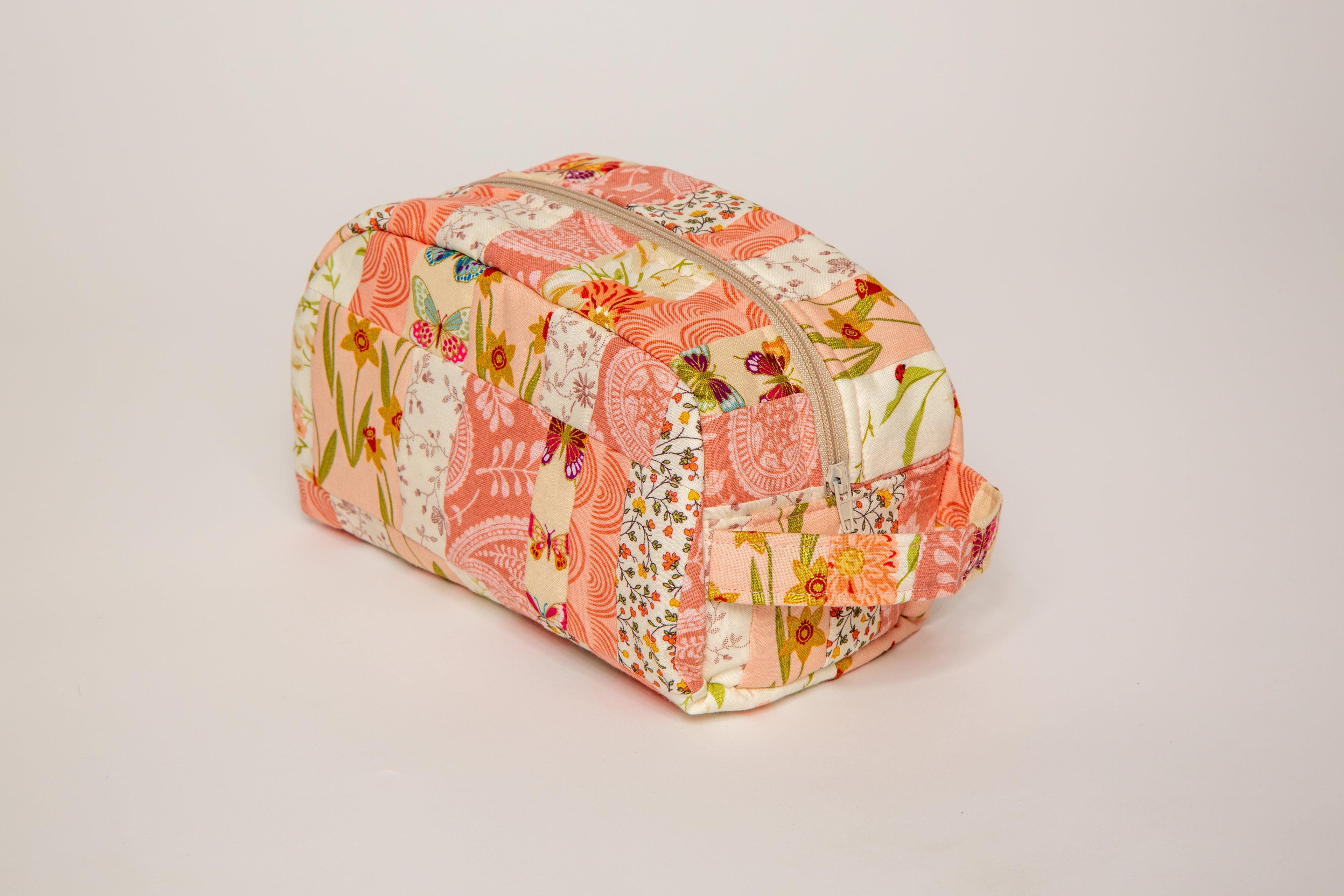 Bees and Butterflies Medium Makeup Bag
