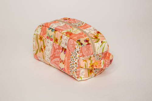 Bees and Butterflies Medium Makeup Bag