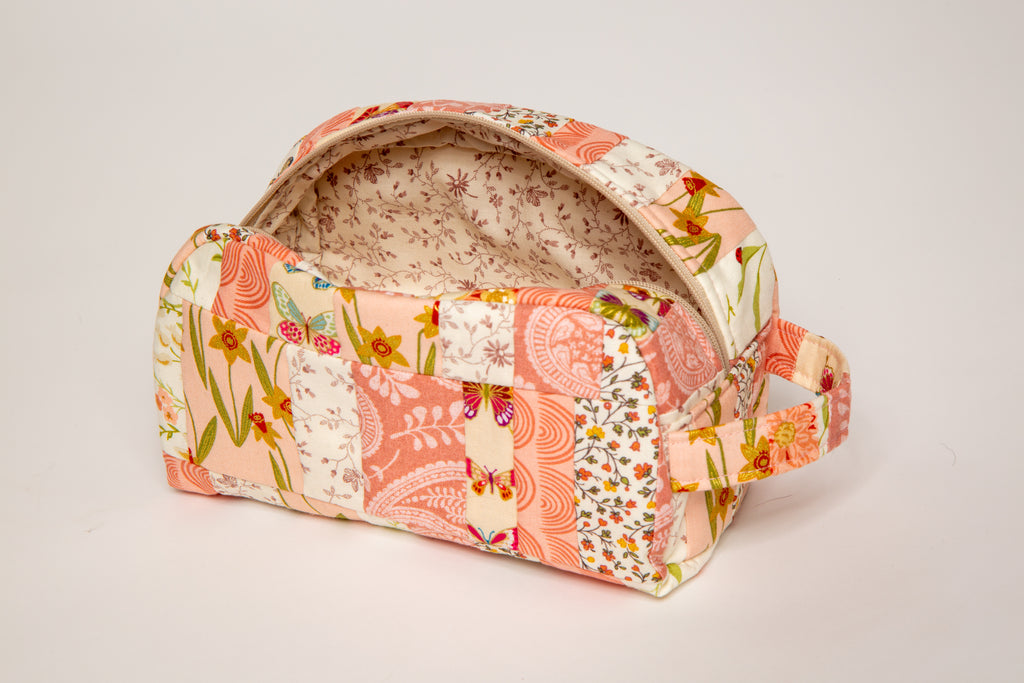 Bees and Butterflies Medium Makeup Bag