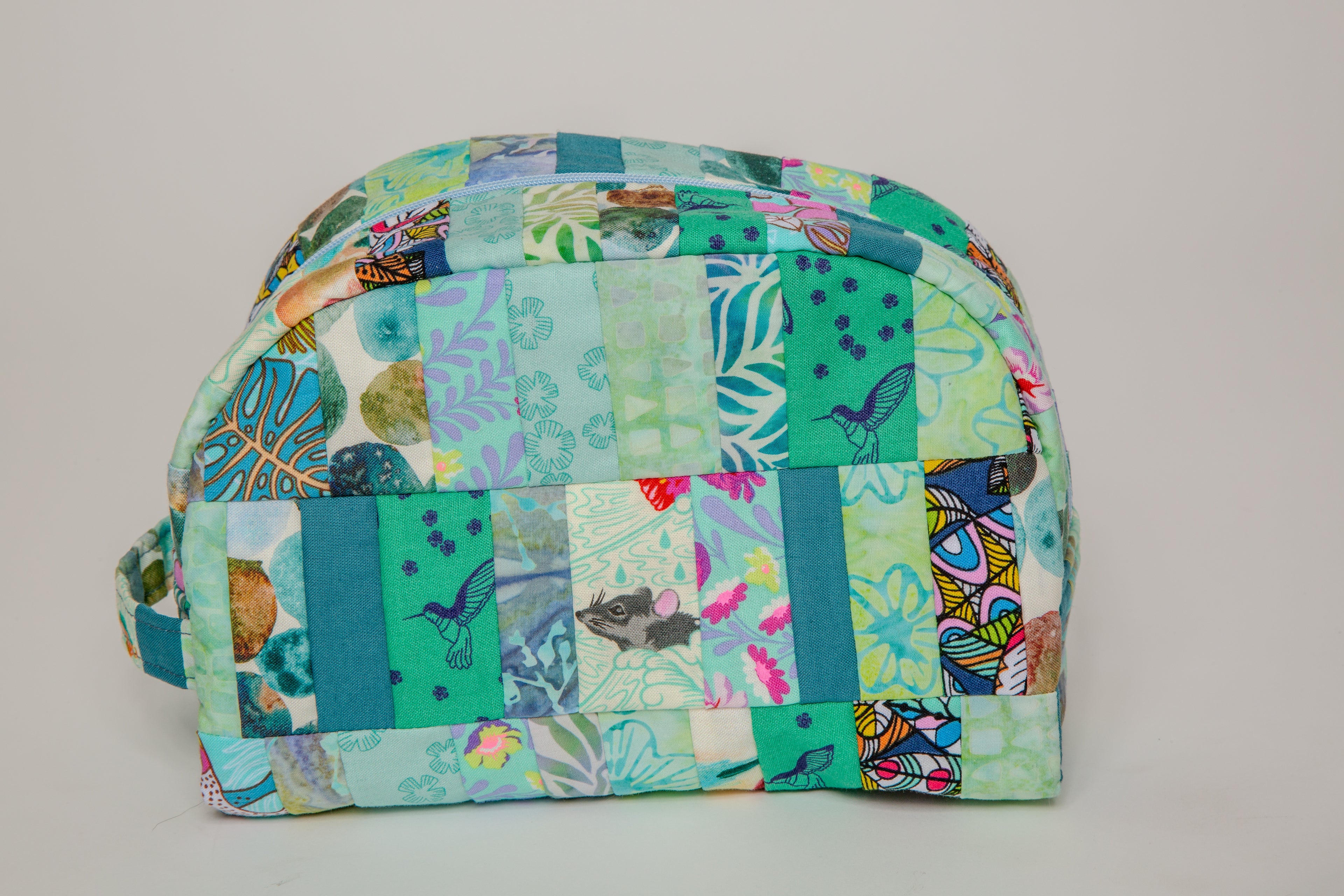 Drowning In Blues Large Makeup Bag