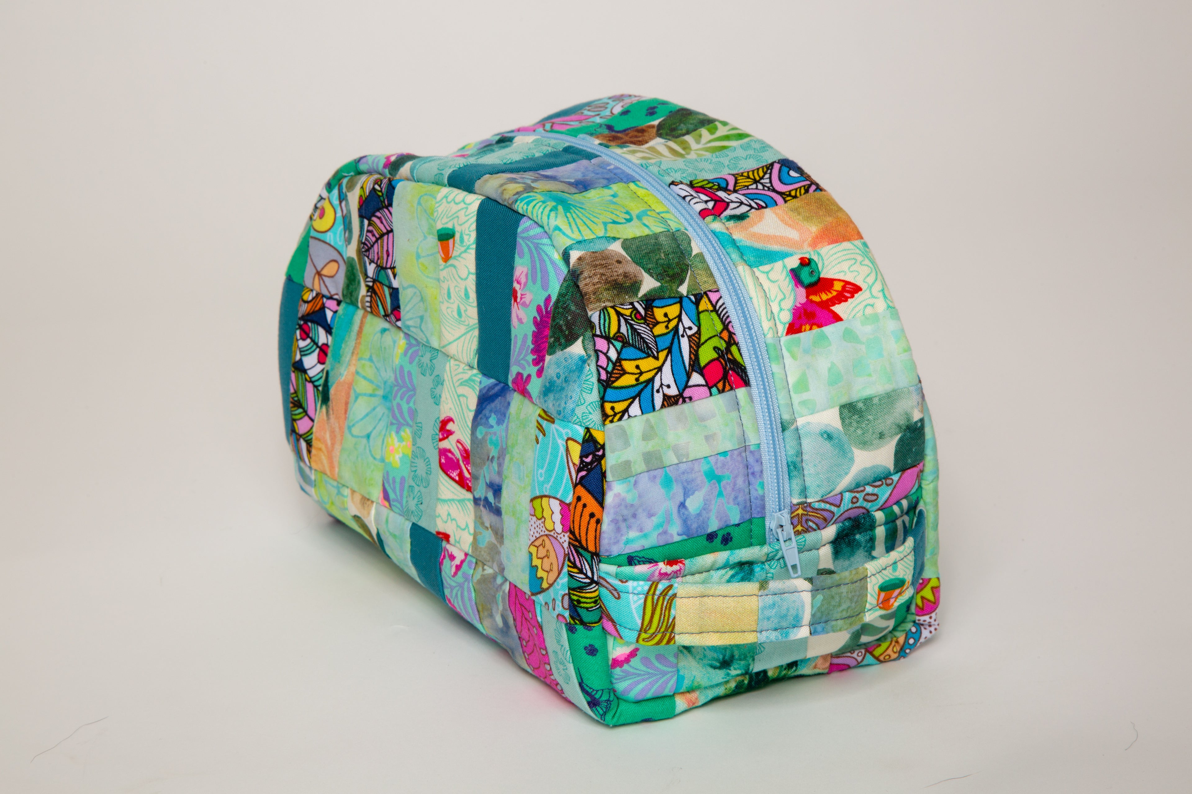 Drowning In Blues Large Makeup Bag