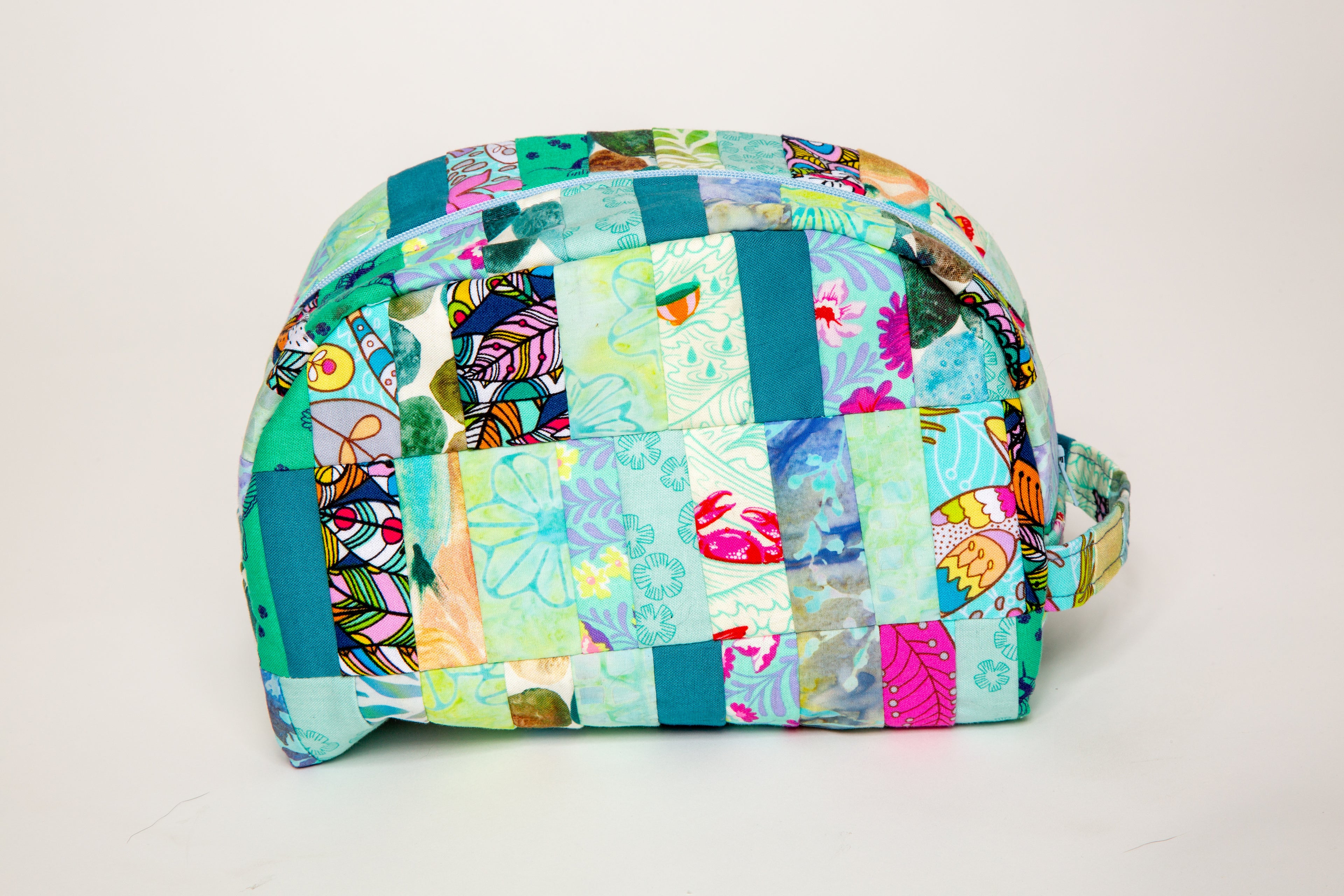 Drowning In Blues Large Makeup Bag